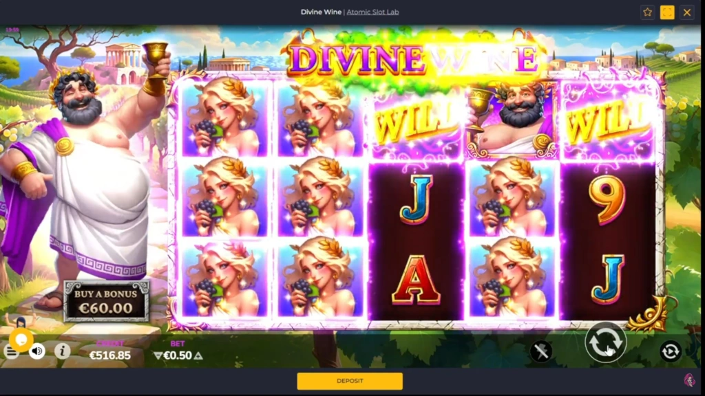 Divine Wine Big Win