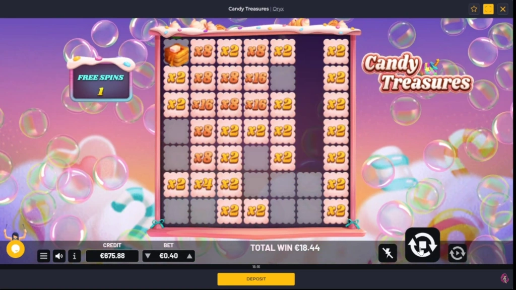 Candy Treasures Big Win