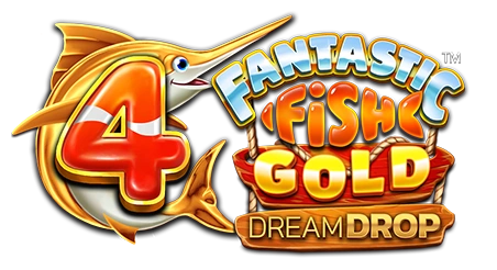 Logo for 4 Fantastic Fish Gold Dream Drop