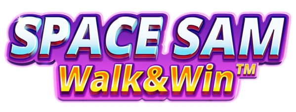 Logo for Space Sam Walk and Win