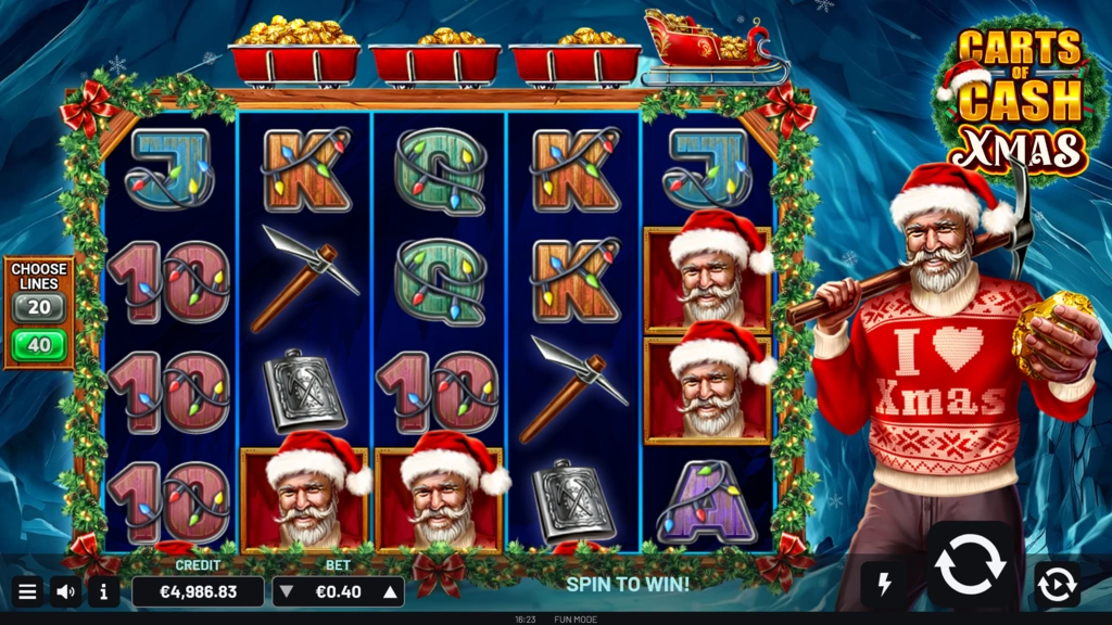 Carts of Cash Xmas - Image 1