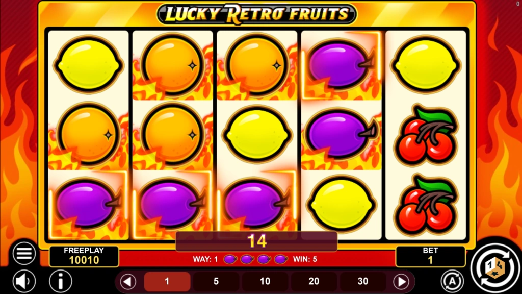 Lucky Retro Fruits - Image 1