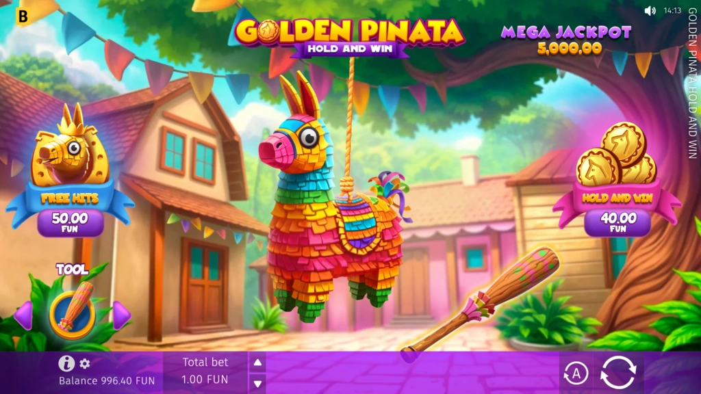 Golden Pinata Hold and Win - Image 1