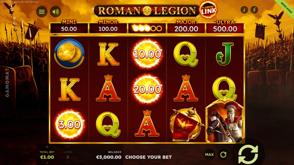 Roman Legion Flaming Link - Image 1