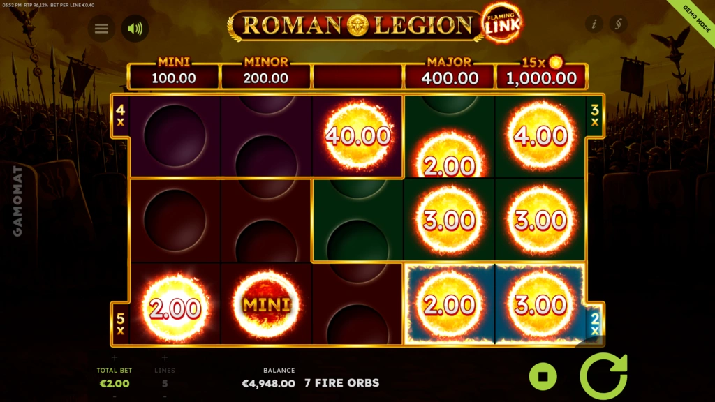 Roman Legion Flaming Link - Image 2