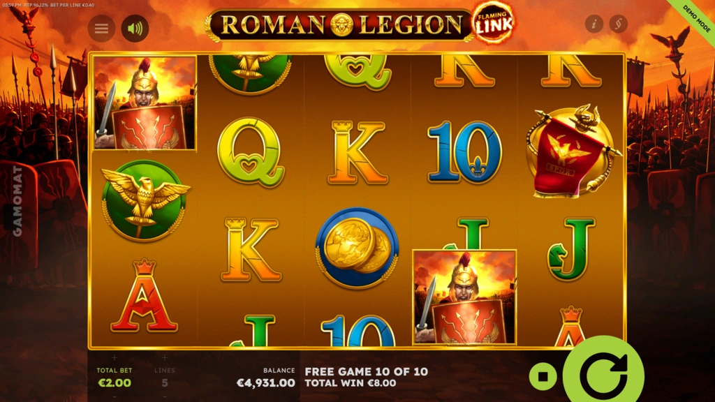 Roman Legion Flaming Link - Image 3