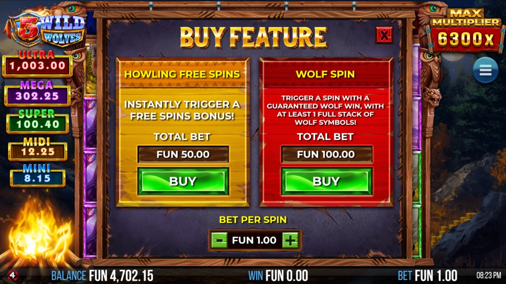 5 Wild Wolves - Image 3